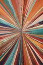 Abstract art design with colorful lines
