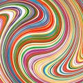 Abstract art rainbow stripes colorful background Royalty Free Stock Photo