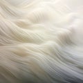 Abstract Art White Waves On Soft Snow Background With Dramatic Brushwork Royalty Free Stock Photo