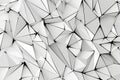 Abstract Artistic background composed of intricate triangulations and delicate black lines on a light backdrop. Ai generated Royalty Free Stock Photo