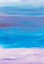 Abstract artistic background texture. Blue, purple, beige, white brush strokes on paper. Colorful elegant art backdrop Royalty Free Stock Photo