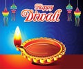 Abstract artistic creative diwali background Royalty Free Stock Photo