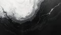 Abstract artistic design. Deep black, white colors create elegant, textured surface. Stains, wavy patterns suggest natural