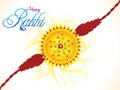 Abstract artistic raksha bandhan Royalty Free Stock Photo