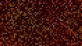 Abstract Artistic Red Golden Shiny Random Transparency Star Shape Grid screen Light Background Royalty Free Stock Photo