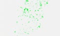 Green Paint Splatters on White Background â Abstract Artistic Chaos Royalty Free Stock Photo