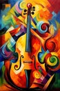 Abstract Artwork Representing Music Conceptually