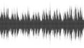 Abstract audio spectrum halftone waveform