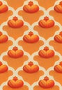 Abstract, Autumn, Seamless Pumpkin Pattern