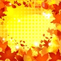 Abstract autumn vector background vector illustration