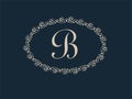 Abstract B Letter Monogram Elegant Logo Design