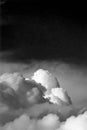 Abstract b/w cloudscape Royalty Free Stock Photo