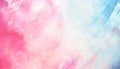 Abstract backdrop with grunge pink and blue colors generated by AI