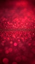 Abstract backdrop Red blur bokeh background, creating artistic visual concept