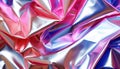 Abstract backdrop with shiny, vibrant colors, smooth silk material generated by AI