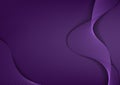 Abstract Background with Elegant Purple Lines