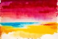 Abstract backgground. A Captivating Journey of Colors and Forms. Generative AI