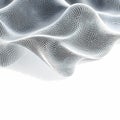 An abstract backgorund, with 3D wave like mesh stucture, flow across the surface, depth Royalty Free Stock Photo
