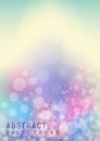 Background in Abstract Bubble Style