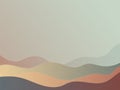 Abstract background with beautiful wave