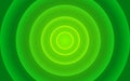 Vector Abstract Overlapping Shiny Concentric Circles Pattern in Green Gradient Background Royalty Free Stock Photo