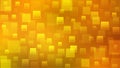 Vector Abstract Shiny Squares Geometric Pattern in Yellow and Orange Gradient Background Royalty Free Stock Photo