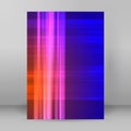 Colors abstract backgroubnd glow light effect A4 brochure01