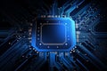Abstract background for AI technology, machine learning, neural networks, deep learning, robotics, computer analytics