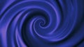 Abstract background with animation of blue spinning funnel, seamless loop. Endless revolving spiral with hypnotic effect