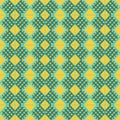 Abstract background with aqua prism shapes and squares pattern Royalty Free Stock Photo