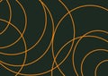 Abstract background with arcuate lines
