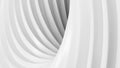 Abstract background art white swirl curved,mobius stripe pattern,Concept from mobius strip shape Royalty Free Stock Photo