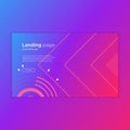 Abstract Backgrounds for Landing Page