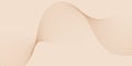 Abstract background for banner with waves and lines. Brown and beige Royalty Free Stock Photo