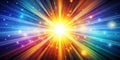Abstract background, Beautiful rays of light