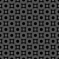 Black and white seamless geometrical pattern