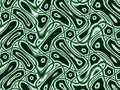 Abstract background, black green gradient curled up vibrant dynamic advertising pattern Royalty Free Stock Photo