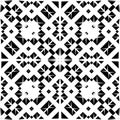 Vector BLACK WHITE SEAMLESS PATTERN DESIGN