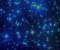 Abstract background. blue abstract banner halftone circle