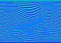 Hello summer blue color lines wave texture abstract background backdrop pattern vector illustration Royalty Free Stock Photo