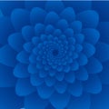 Abstract background blue flower illustrasion vector eps 10 Royalty Free Stock Photo