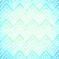 Backdrop with watercolor blue green zigzags Royalty Free Stock Photo