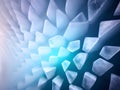 abstract background with blue ice and white stripes, AI Generated Royalty Free Stock Photo