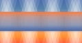 Abstract background of blue and orange colors and a delicate texture