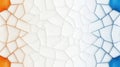 Abstract Background with Blue and Orange Cracked Texture for Creative Designs and Projects Royalty Free Stock Photo