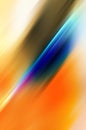 Abstract background in blue and orange tones