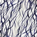 Abstract background with blue pen. Hand drawing, simple drawing. digitally generated image
