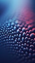 Abstract background with blue and red bubbles, AI Royalty Free Stock Photo