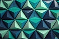 abstract background with blue rombs Generative AI