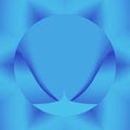 Abstract Background Blue Shades Shapes Blurs Folds Royalty Free Stock Photo